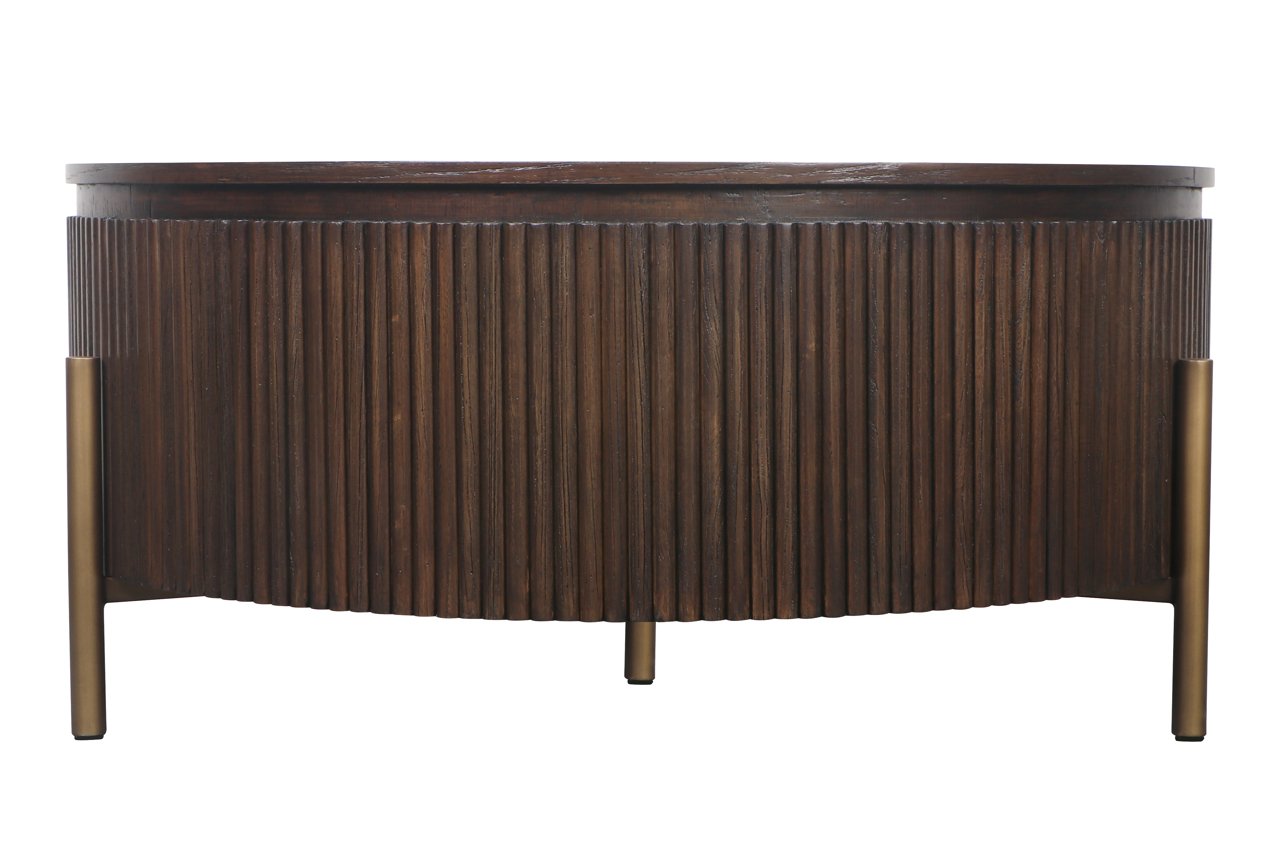 Couchtisch Luxor brown 95Ø Couchtisch Luxor brown 95Ø