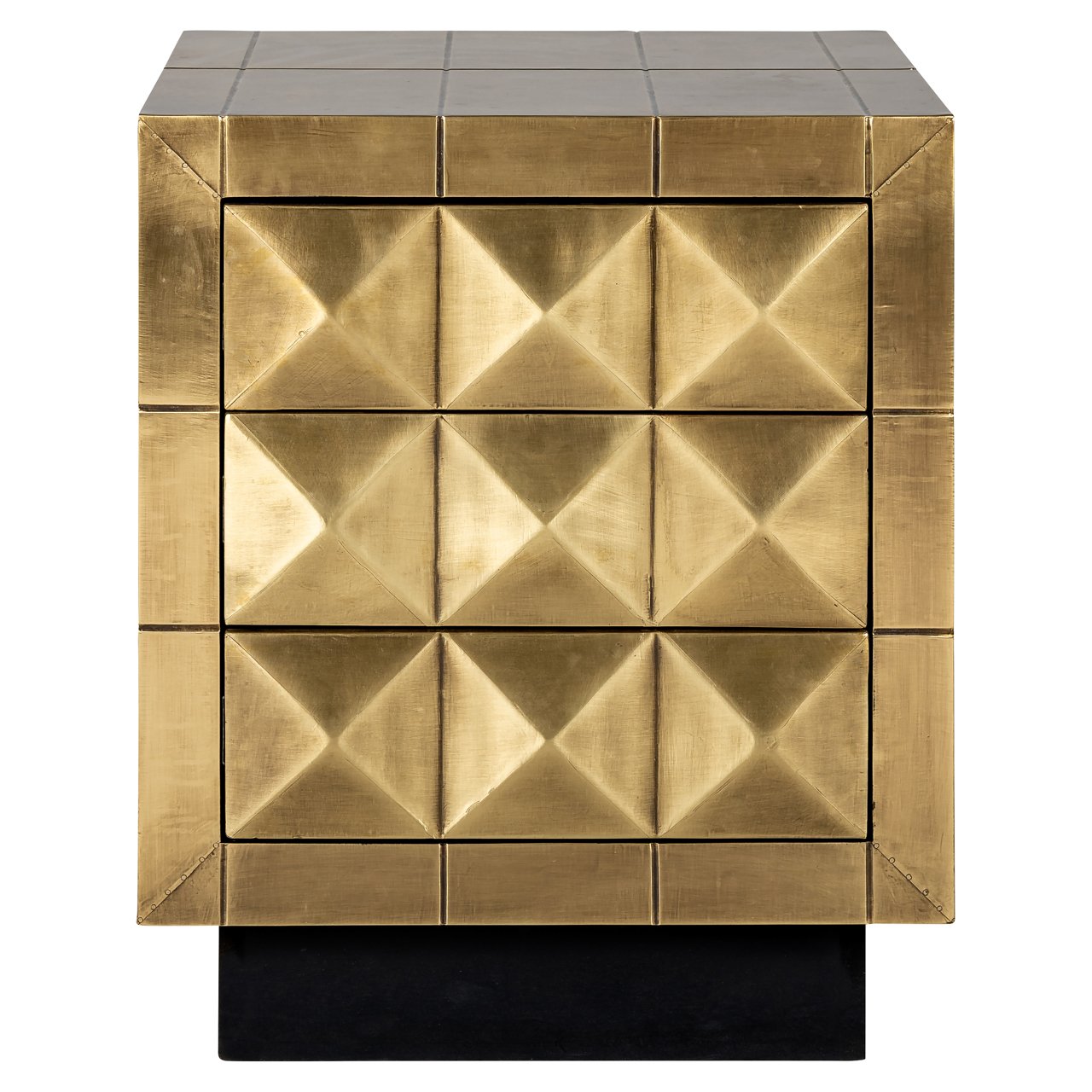 Nachttisch Collada brushed gold Nachttisch Collada brushed gold
