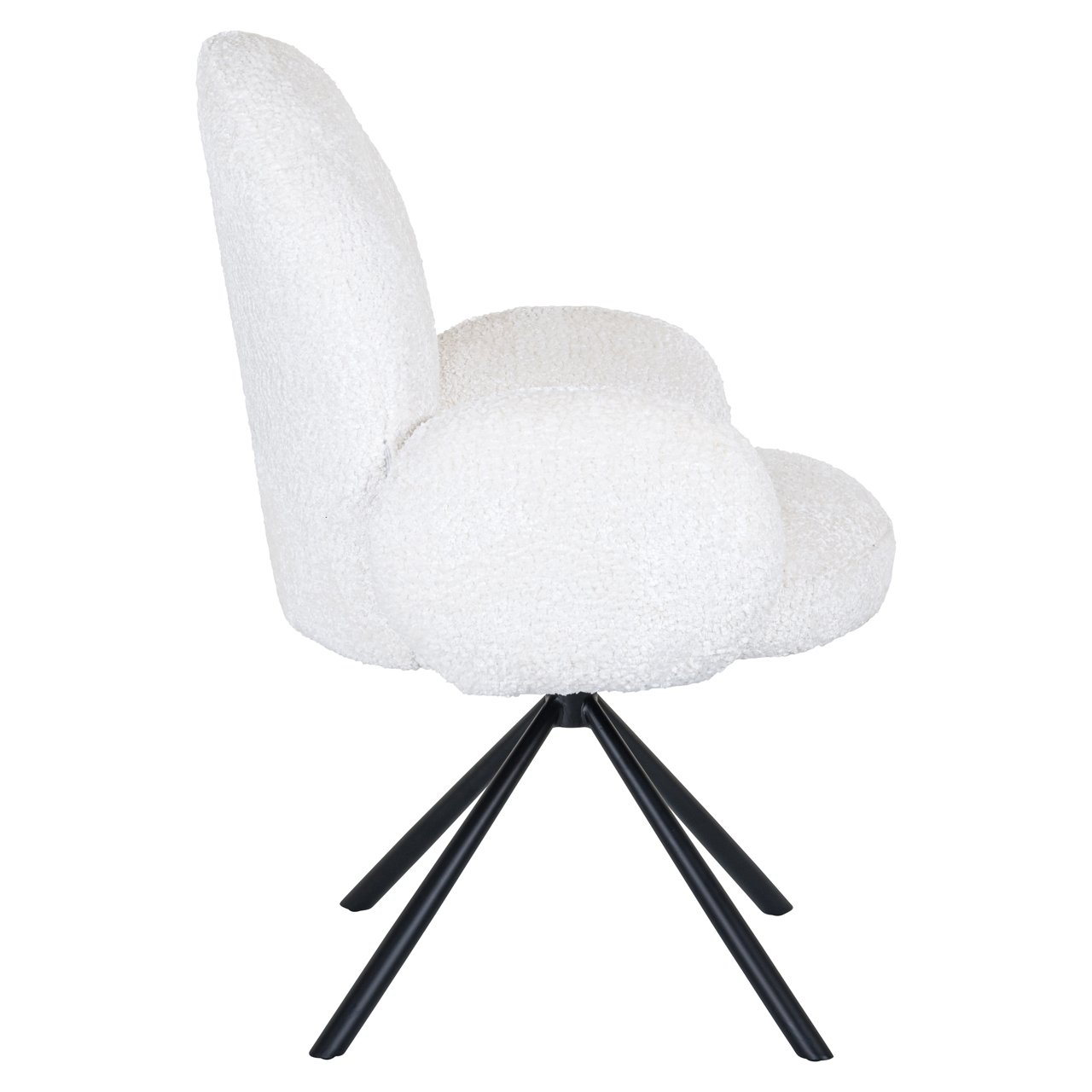 Esszimmerstuhl Jolie sheep white swivel Esszimmerstuhl Jolie sheep white swivel