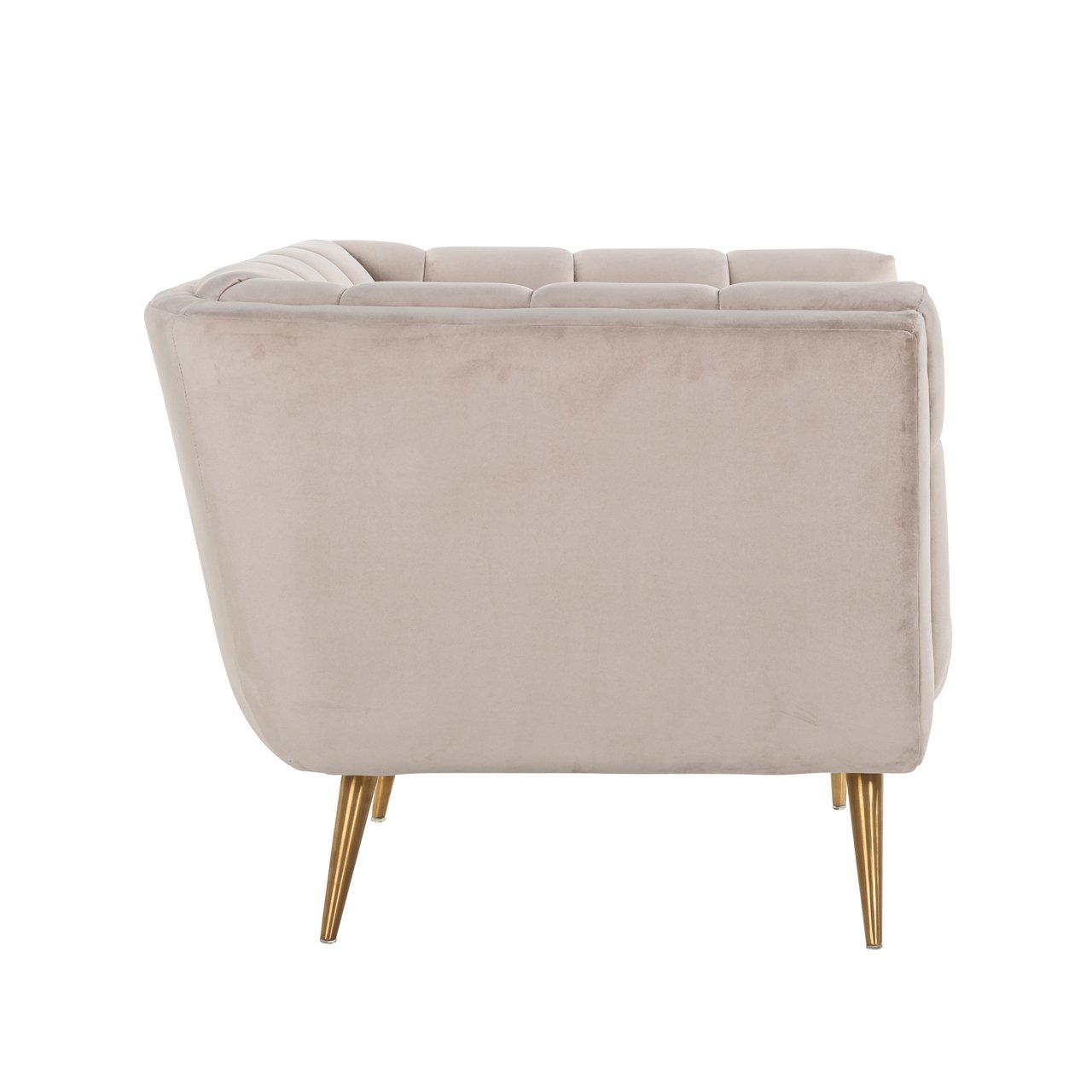Lounge Stuhl Huxley khaki velvet Lounge Stuhl Huxley khaki velvet