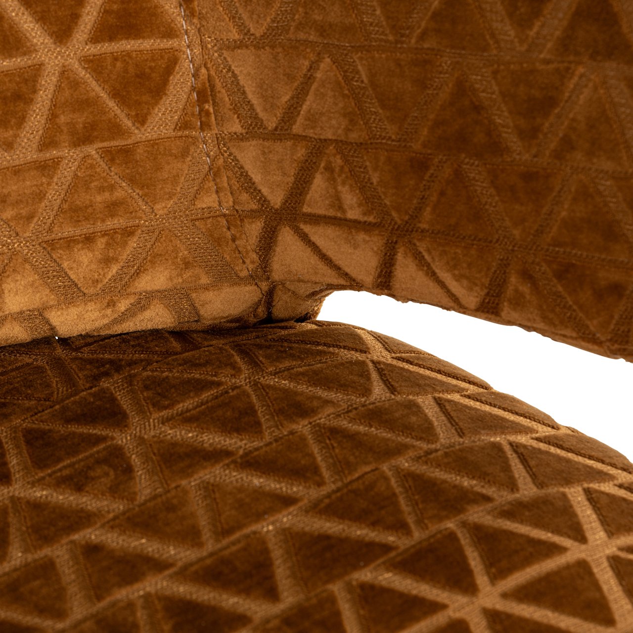 Thekenstuhl Indigo old gold triangle