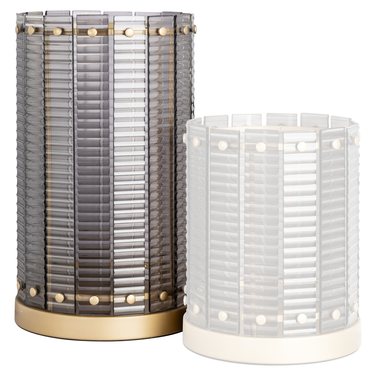 Windlicht Daylin smoke large