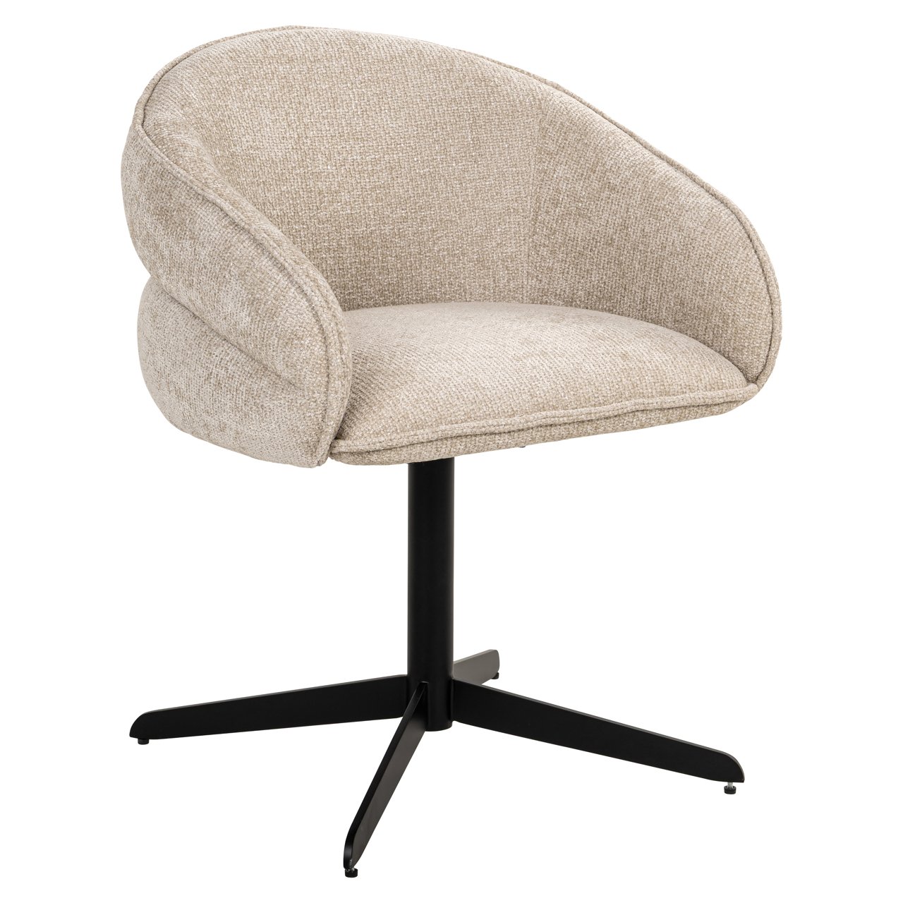 Esszimmerstuhl Angelina cream unicorn swivel Esszimmerstuhl Angelina cream unicorn swivel