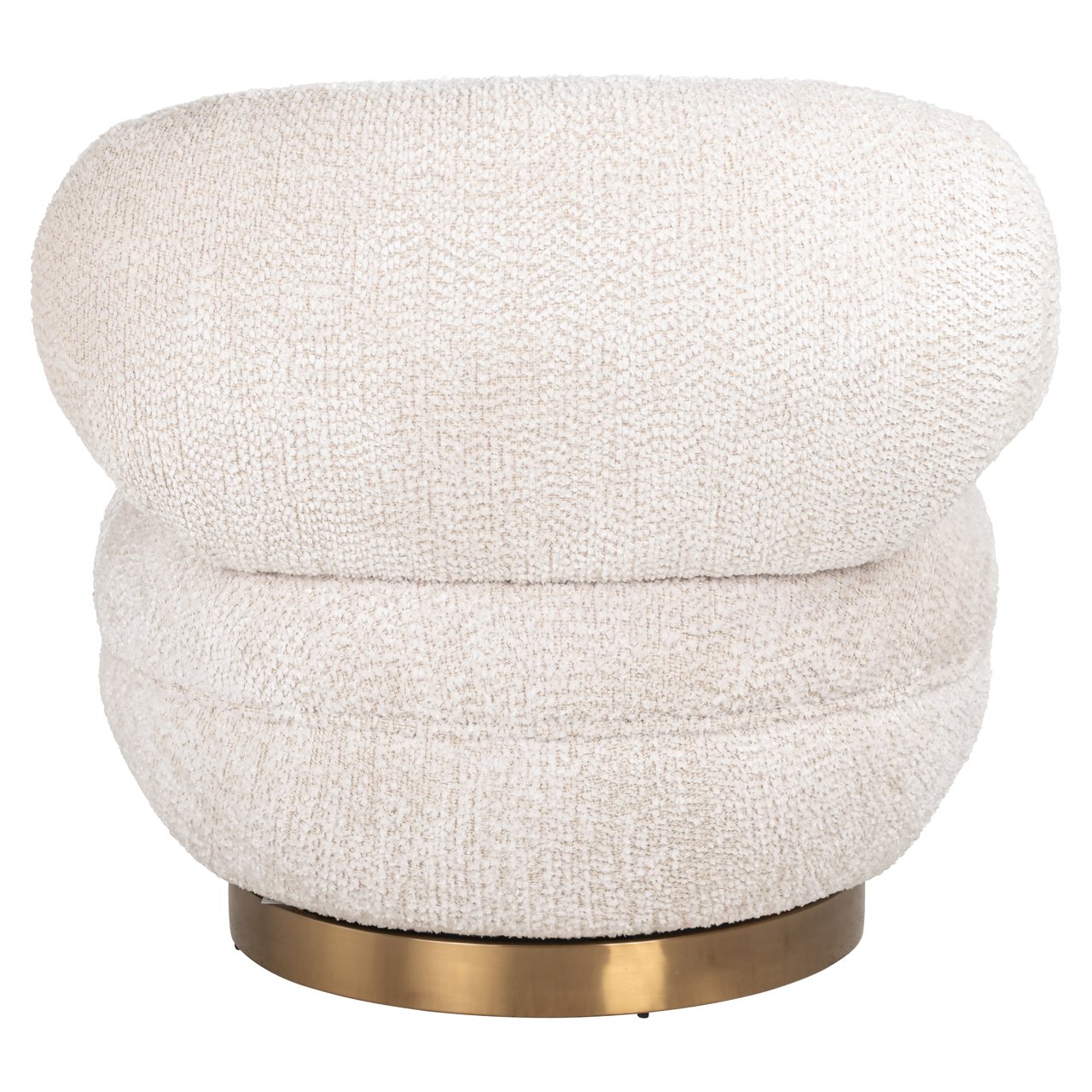 Lounge Stuhl Jace lovely cream swivel