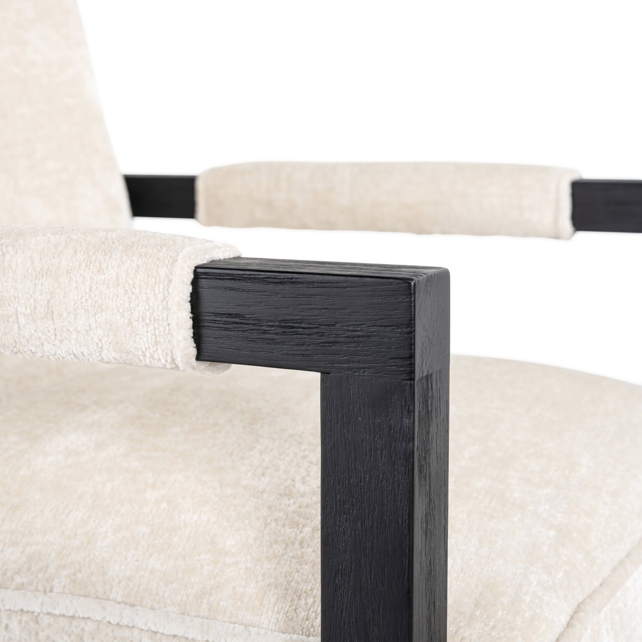 Esszimmerstuhl Beck white chenille