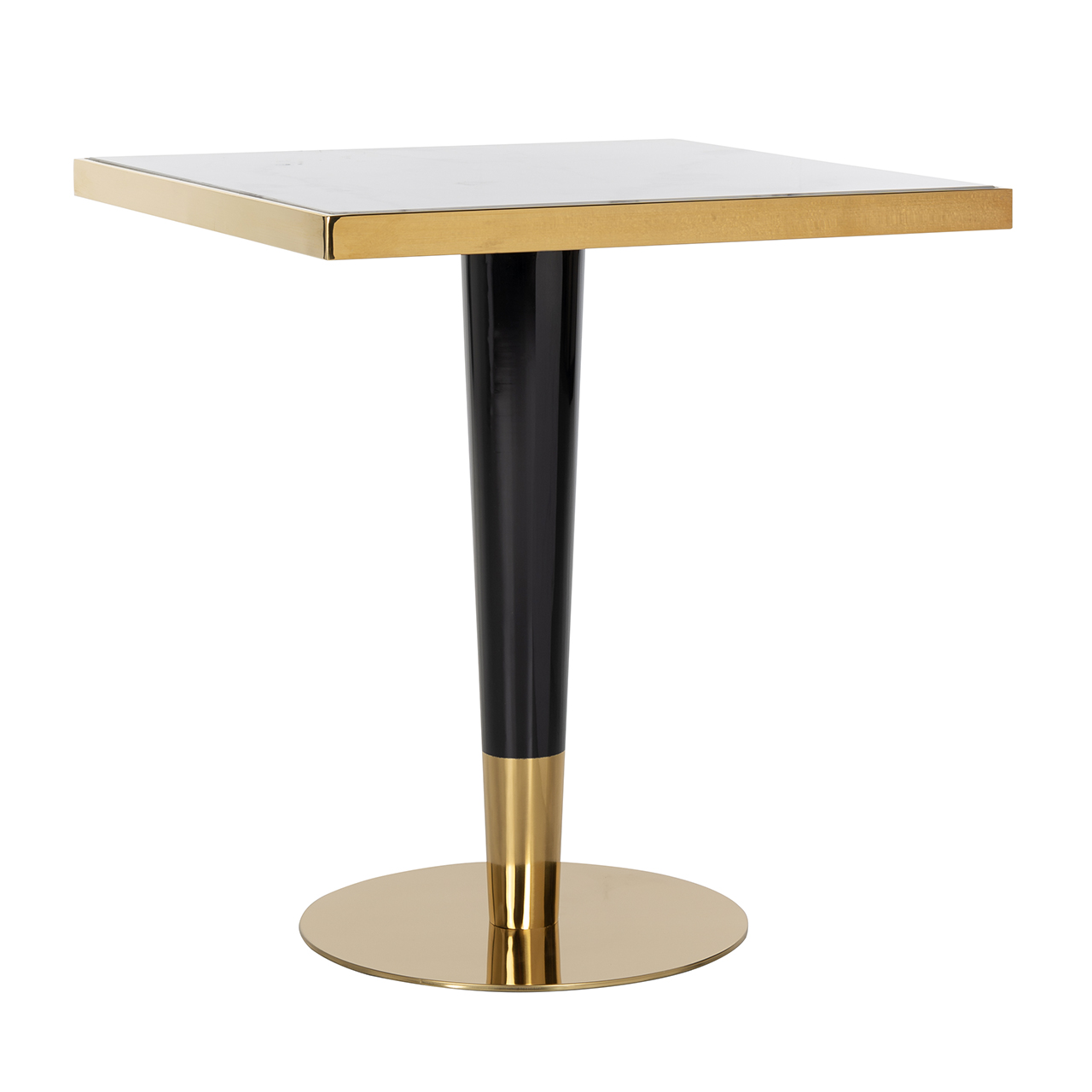 Esstisch Osteria square 70x70 (Gold)