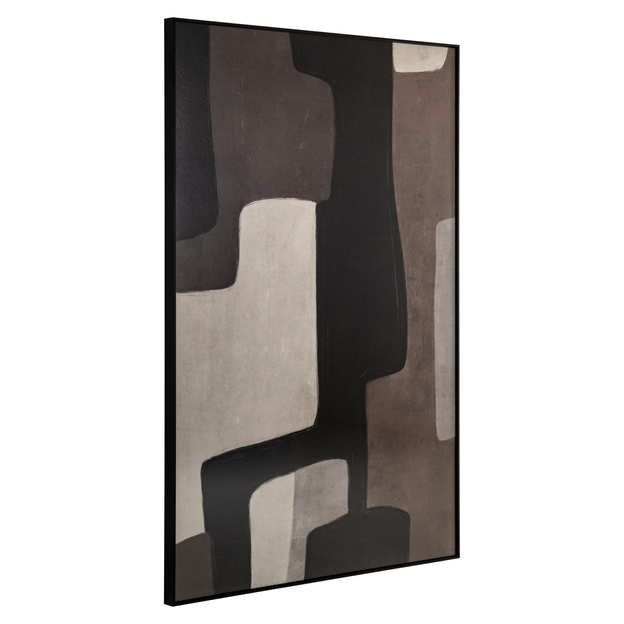 Wandkunst Mirage brown right