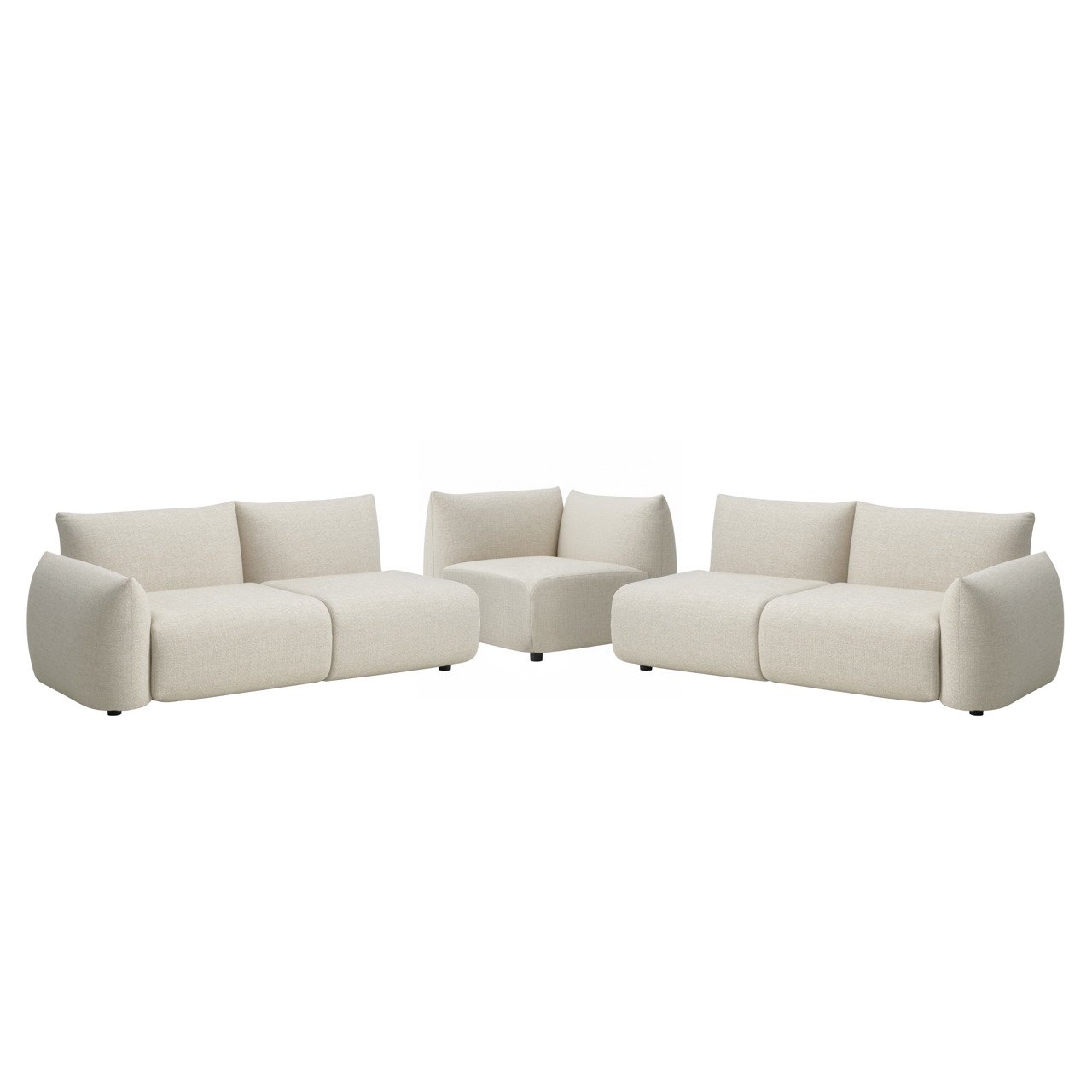 Garten Sofa Dawson beige alpine cornersofa
